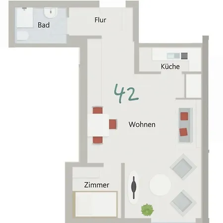 Nw 42 Meerblick Mit Balkon شقة